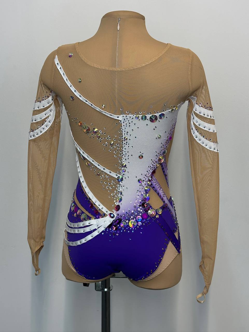 Rhythmic Gymnastics Leotard "Luxurious purple" RGL_2029 - Image 2