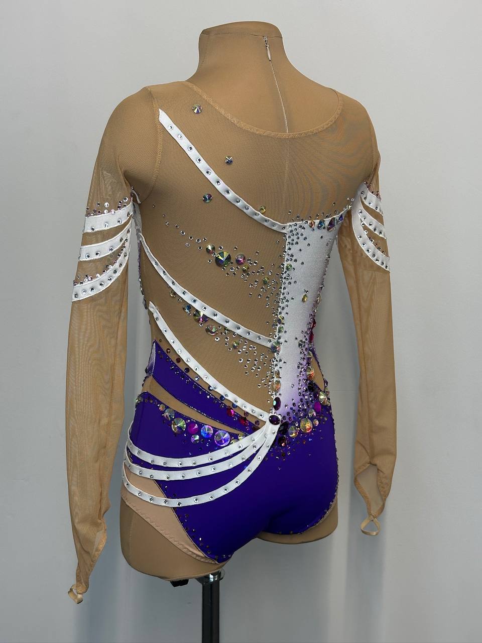Rhythmic Gymnastics Leotard "Luxurious purple" RGL_2029 - Image 3