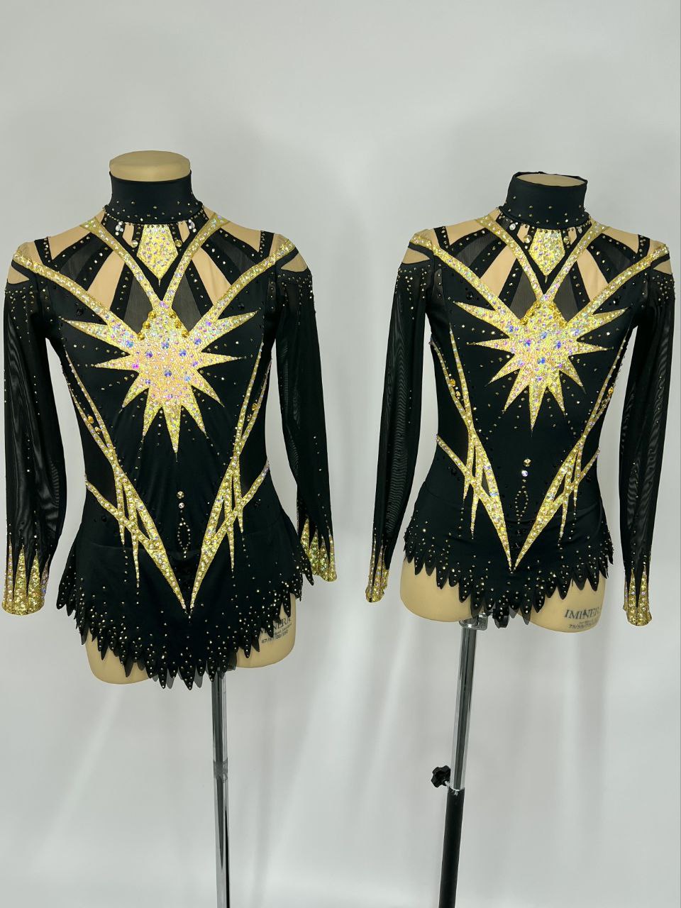 Leotard for Acrobatics gymnastics "Halloween" LAG_202608 - Image 2