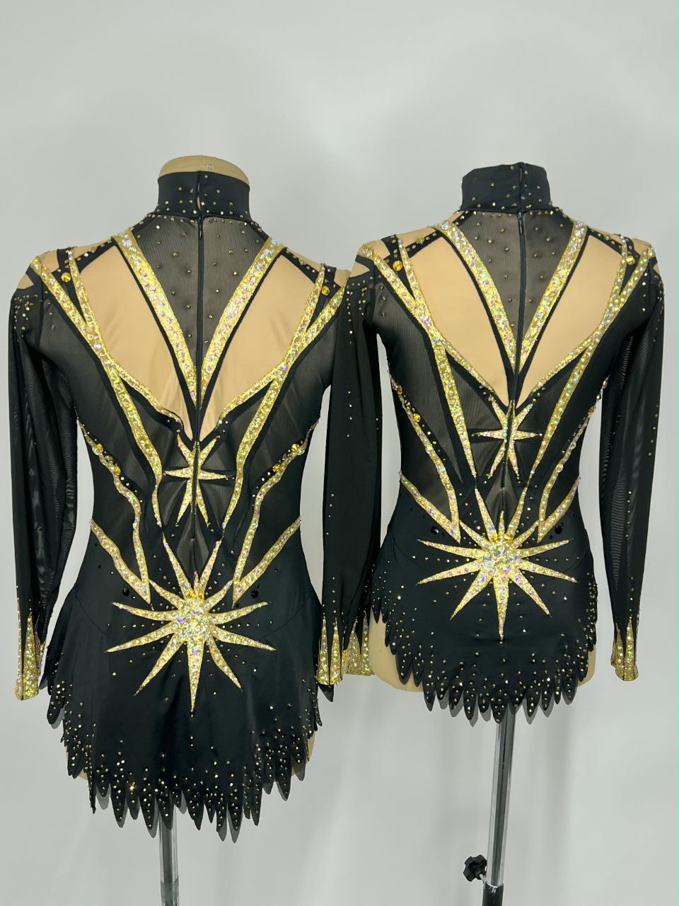 Leotard for Acrobatics gymnastics "Halloween" LAG_202608 - Image 3