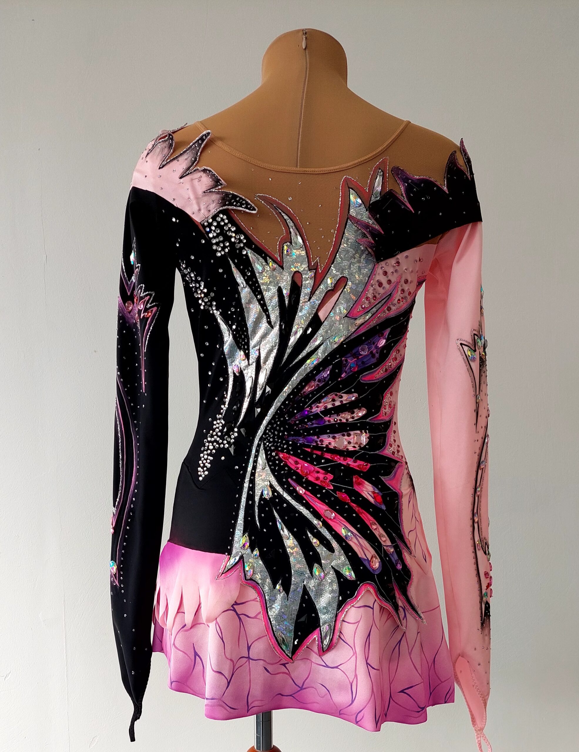 Ice skating dress "Butterfly" FSD_202314 - Image 5