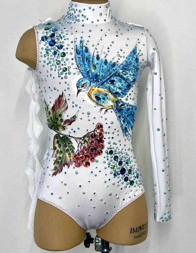Rhythmic Gymnastics Leotard "Blue Bird" RGL_202508 - Image 6