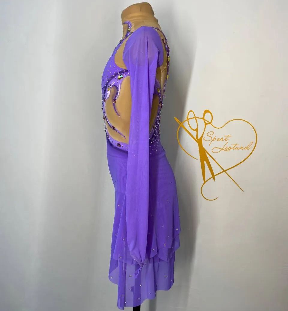 Performance competition dress “Viola” FSD_202407 - Image 3