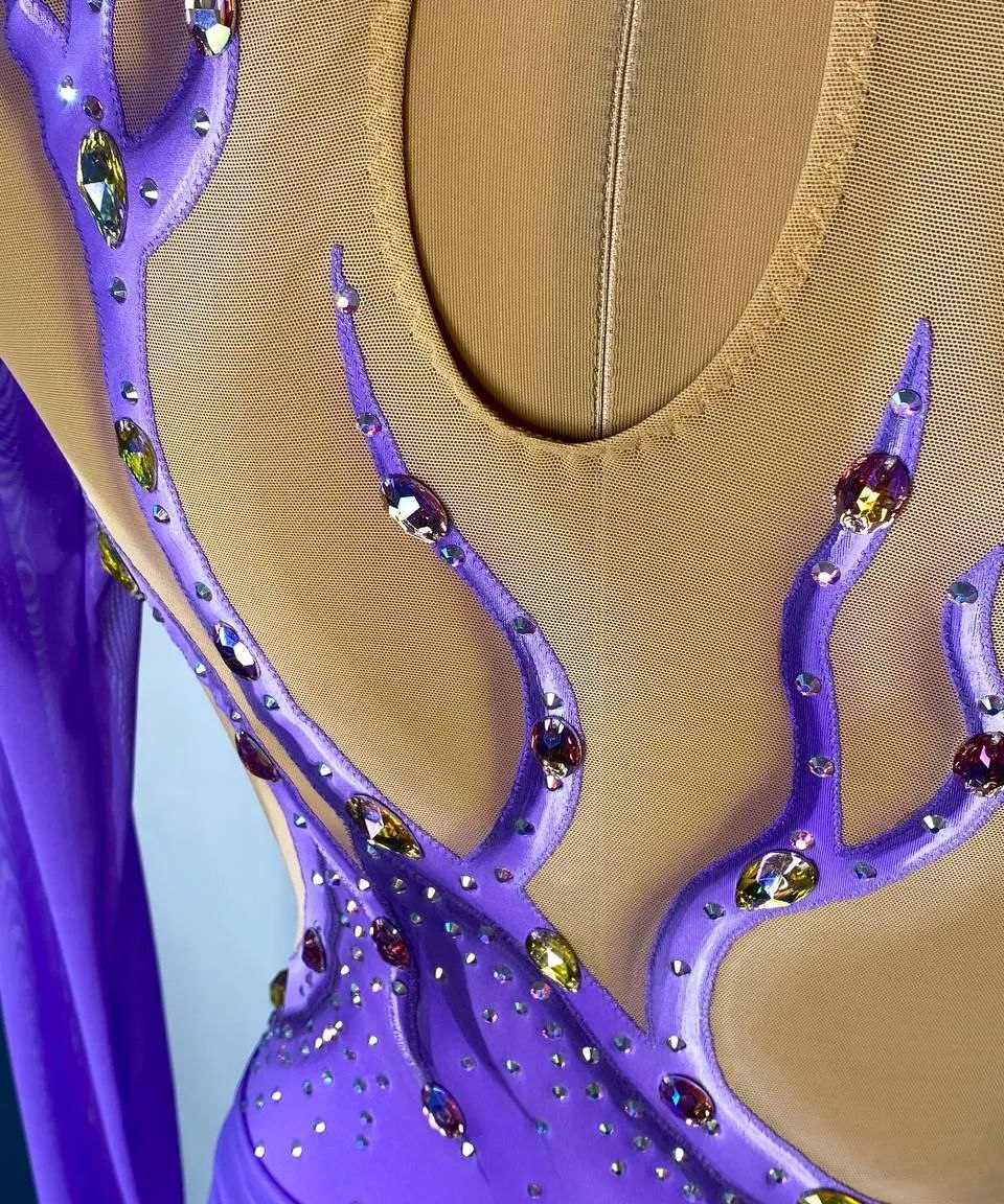 Performance competition dress “Viola” FSD_202407 - Image 4