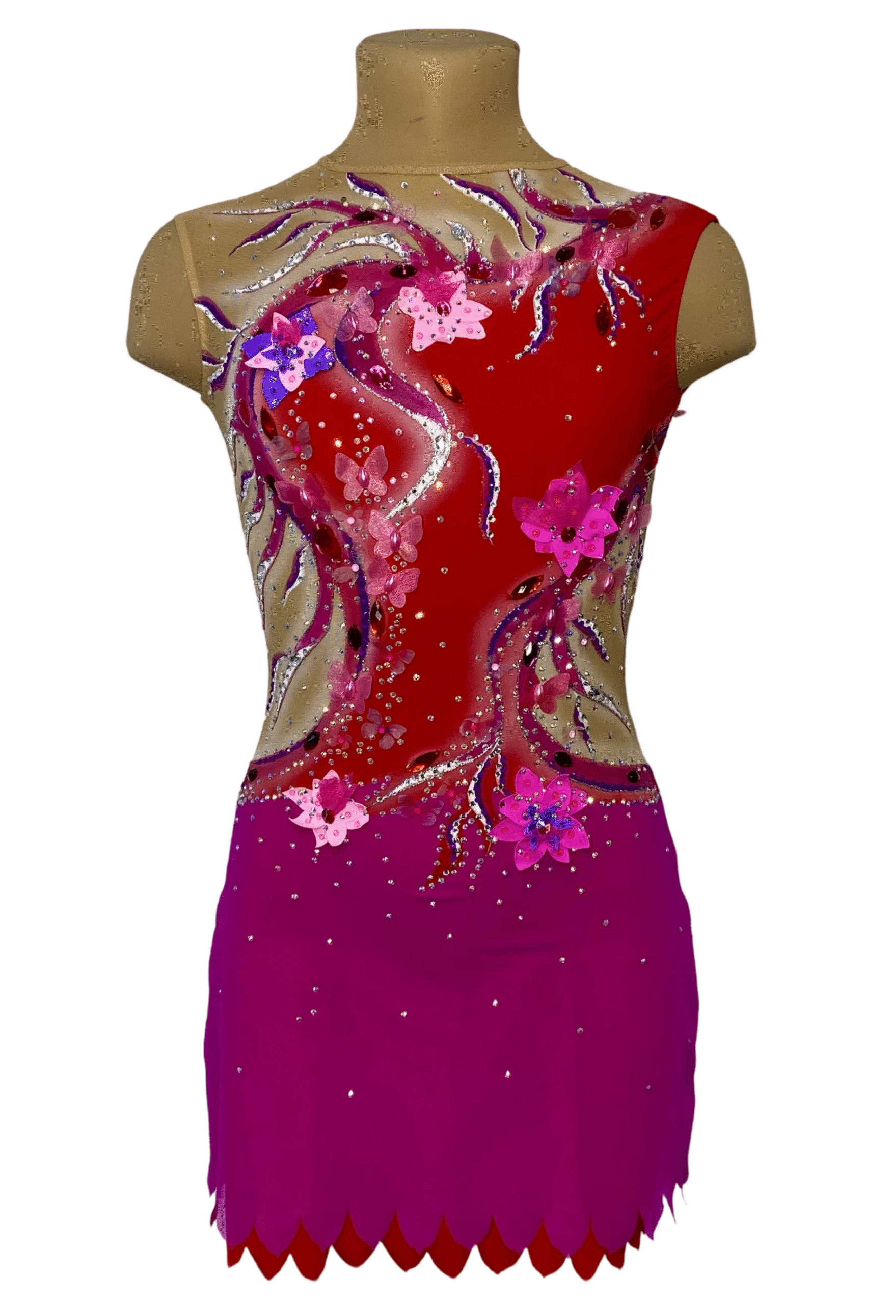 Dance and figure skating dress "Fairytale Spring" FSD_202432 - Image 2